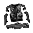 thumbnail image 5 of Nishiyuenyi Kids Motorcycle Guard Suit with Elbow Knee Pads Dirt Bike Gear Riding Protection Black, 5 of 9