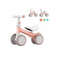 thumbnail image 2 of Xtellar Bicicleta De Equilibrio Para 6-36 meses Niños/Bebé Aprendizaje Ajustable Pequeños De 4 Ruedas comodidad y ergonomía Color Rosa, 2 of 4