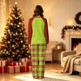 thumbnail image 5 of Lvotionpl 2026 Family Christmas Pajamas Matching Sets, Matching Family Christmas Pjs Long Sleeve Top & Pants Set Matching Holiday Family Pajama Xmas Sets, 5 of 5