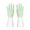 Green_M, variant on Qnjujn Dishwashing Gloves Heavy Duty - Latex-Free Waterproof Cleaning Gloves for Kitchen/Gardening, Multi-Color, Long Cuff Protection