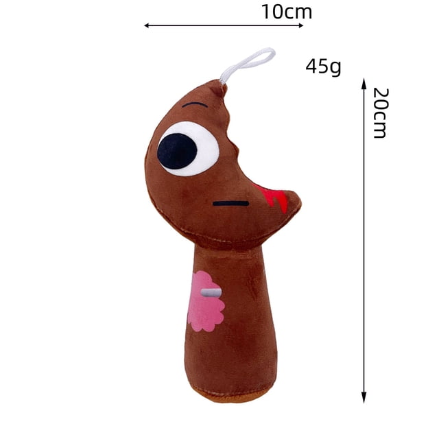 Jouets en Peluche Sprunki Liés au Jeu Visage en Croissant