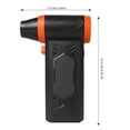 thumbnail image 2 of 110,000 RPM Cordless Handheld Air Blower, 150G Wind Pressure Turbo Fan with 7.4V Battery, Multi-Nozzle Kit for Computer Keyboard Cleaning, Car Drying, Inflation, Camping, BBQ, LED Spotlight, 2 of 7