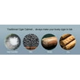 thumbnail image 5 of Raching C380A Climate Control Black Wood 1,500-Cigar Electric Humidor - Canada Cedar Shelving, 5 of 9