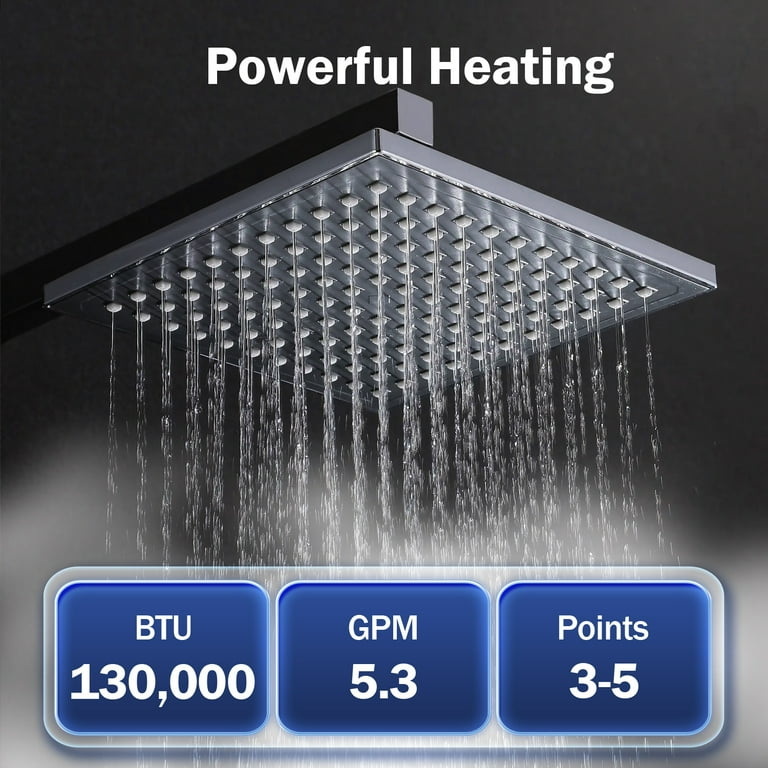 ThermoMate 102,000 BTU 4.7 GPM Natural Gas Tankless Water Heater High