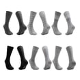 thumbnail image 4 of Calcetin Fruit Of The Loom para Hombre, Jaspe 6 Piezas Unitalla, 4 of 4