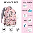 thumbnail image 6 of "Stylish Dog Lover Backpack - Durable School Backpack for College Students, Work & Travel, Cute Dog Print Design, Lightweight Waterproof with Multiple Pockets", 6 of 6