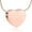 RoseGold, variant on Heart cremation pendant small urns for ashes keepsake urn necklace mini urns-Gold