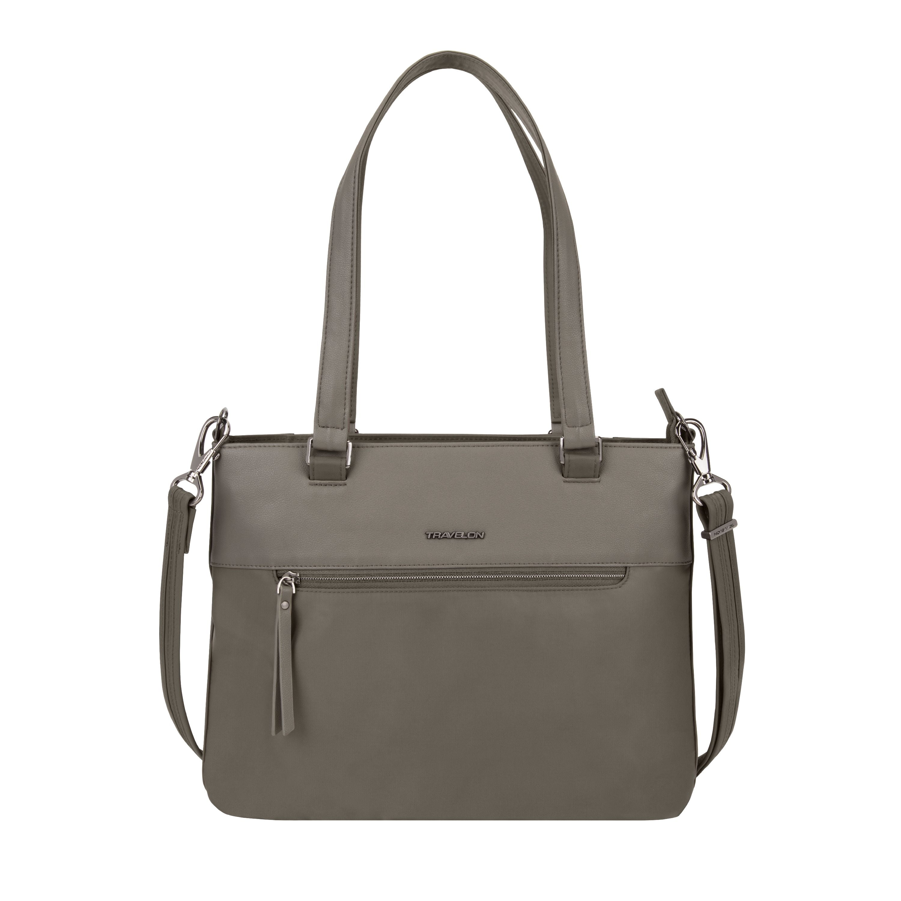 Travelon Addison AntiTheft Tote Gray