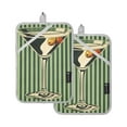 thumbnail image 7 of Yayeee Pot Holders Kitchen Heat Resistant with Pocket 7"x9.8" Cotton Oven Cooking Hot Pads, Retro Martinian, 7 of 7