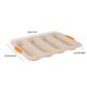 thumbnail image 5 of Inteprter Molde de pan Bandeja para hornear pasteles flexibles Molde de pastel de chocolate reutilizable Pan Panadería Restaurante Accesorio para Cocina y Comedor beige Inteprter HA028546-03, 5 of 6