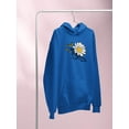 thumbnail image 3 of Stay Wild Big Daisy Hoodie Women -Image by Shutterstock, Female Small, 3 of 4