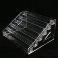 thumbnail image 5 of 3/4/5/6/7 Layers Nail Polish Plastic Display Stand Clear Cosmetic Display Rack Holder Essential Oil Bottle Organizer Storage, 5 of 9