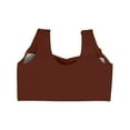 thumbnail image 4 of Dwellite Bras for Older Women, Ultimate Lift Wireless Bra, Seamless Anti-Sagging Support, Breathable Full Coverage Brown XL, 4 of 4
