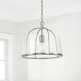 thumbnail image 5 of Capital Lighting 247011AD Madison 13" Wide Semi-Flush Drum Ceiling Fixture / Pendant -, 5 of 7