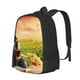 thumbnail image 1 of Disketp Red Wine Glasses Mochila Minimalista de Gran Capacidad, Mochila de Viaje para Escuela, Trabajo o Uso Diario, 1 of 6