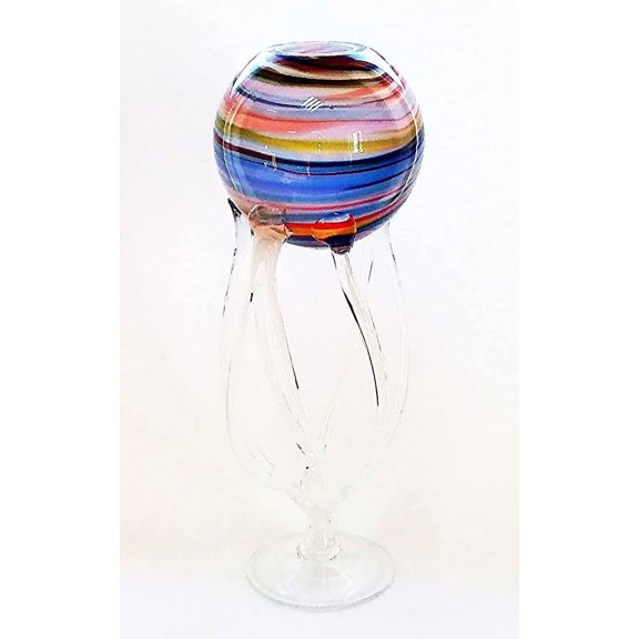 Victoria Bella 01151500.14L European Collection. 19" Height Glass Vase Octopus