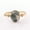 Rose Gold Plated, variant on Oval Cut Green Moss Agate Engagement Ring 14K, White Gold Ring