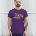 thumbnail image 3 of Tee Hunt Most Days I Wish I was My Cat T-Shirt Dean Russo Kitten Pet Men's Tee, Purple, XX-Large, 3 of 5