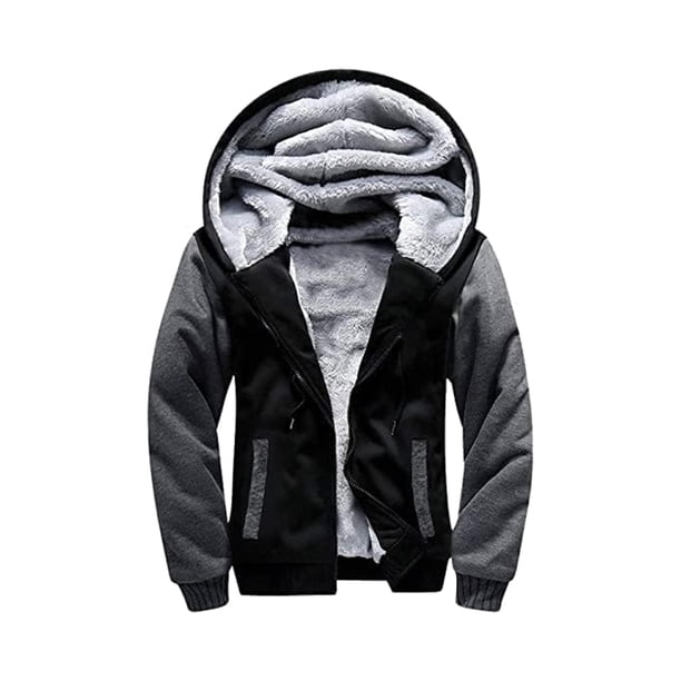 Sudadera con capucha para hombre, sudadera con cremallera para hombre, chaqueta polar con capucha para hombre, sudadera con capucha de invierno para exteriores, chaqueta con capucha cálida