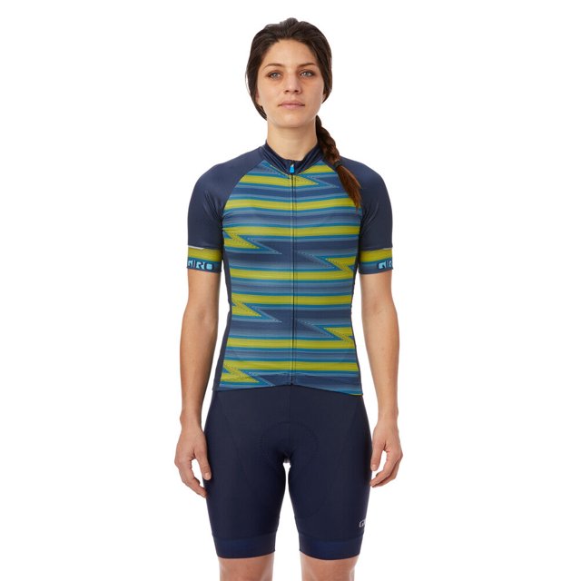 GIRO : CHRONO EXPERT Maillot : Bleu Minuit HEATWAVE : S