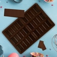 thumbnail image 3 of NUAHRHY Reusable Chocolate Bar Mold Candy Bars Making Kit Heat-Resistant Silicone Chocolate Mold for Handmade Gift, 3 of 8