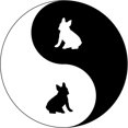 thumbnail image 2 of CafePress - Yin Yang French Bulldog Mousepad - Non-slip Rubber Mousepad, Gaming Mouse Pad, 2 of 3
