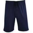 thumbnail image 4 of Hanes Men's 2-Pack Knit Short Green Midnight/Sky Captain, Large, 4 of 5