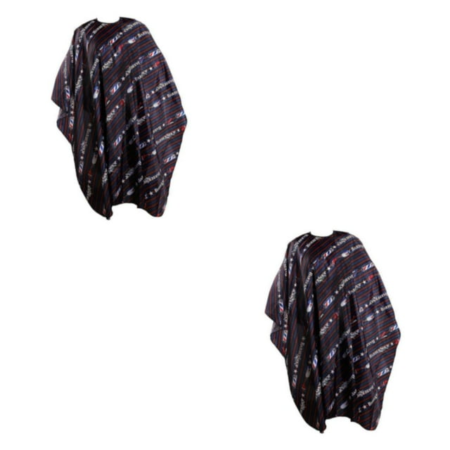 Dalazy Grand Salon Barbier Coiffure Robe Shampooing Cheveux Cape Tablier-39 x 55 Bleu Type E 2Set