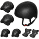 thumbnail image 1 of Casco Protección Kit Niños Malubero Bicicleta 3-13 años Negro 1874, 1 of 3