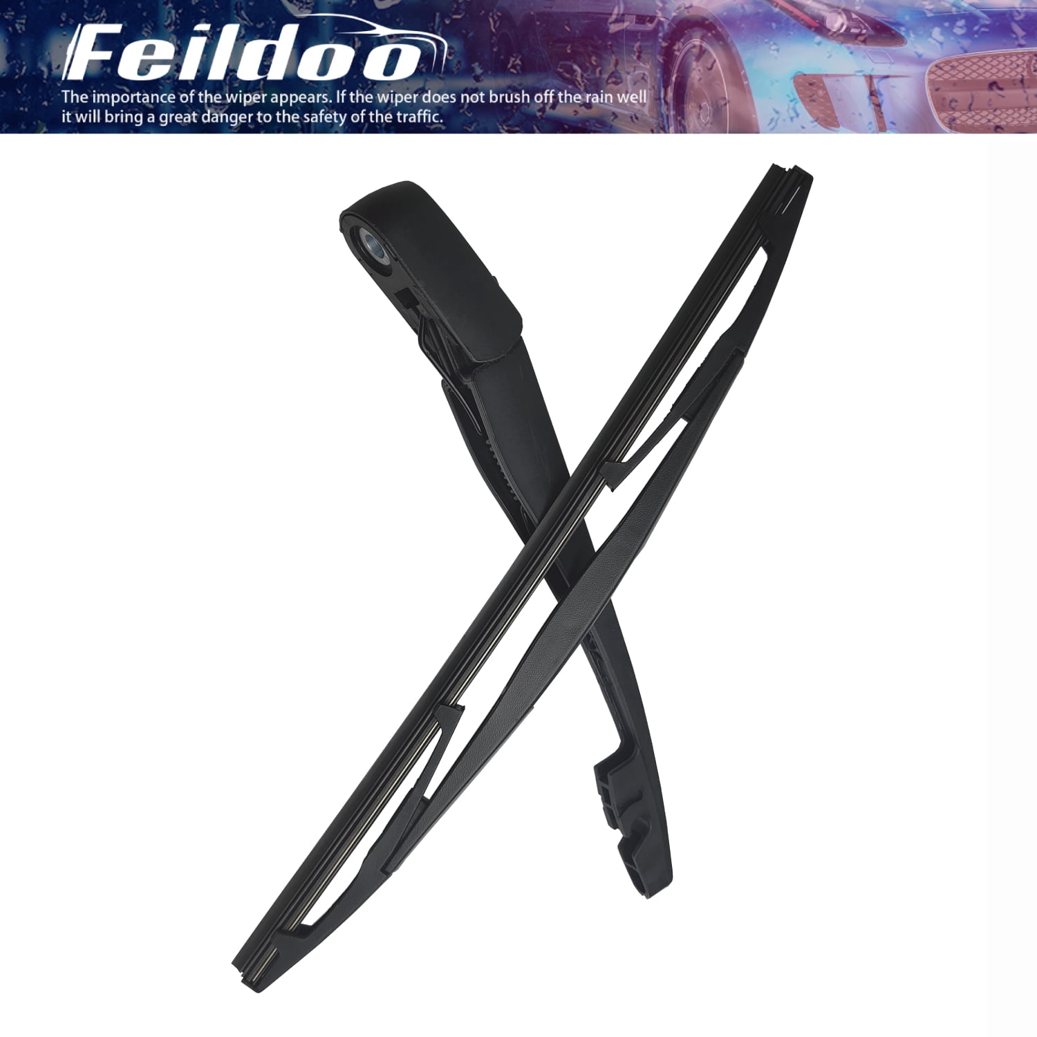Feildoo 4PCS Windshield Wiper Blades Fit For Subaru Forester 2022-2019, Front and rear with arm, Y20L5E3G