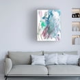 thumbnail image 3 of Melissa Wang 'Magenta Wave Form IV' Canvas Art, 3 of 3