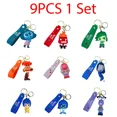 thumbnail image 1 of New Cartoon Inside Out Keychain Pendant Personality Creative Soft Glue Doll Small Key Rings Kawaii Bags Pendants Kids Toys DMH, 1 of 1