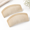 Beige, variant on White Large Decorative Hair Side Comb for Women, 4.65 x 3.66 x 1.02 Inches