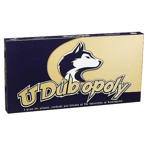 University of Washington U-Dubopoly Board Game by FA