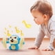 thumbnail image 5 of Juguetes para piscina, juguetes para bebés, juguetes para niños pequeños, lindo mono bailarín que da volteretas, juguete con control de sonido, música y luces LED, juguetes interactivos para niños, mu, 5 of 7
