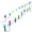 B, variant on Solar Pathway Lights, 20 LED Solar Bubble Globe Stake Lights Waterproof Outdoor Landscape Lighting for Garden Walkway Yard Patio Decorative Lights, C