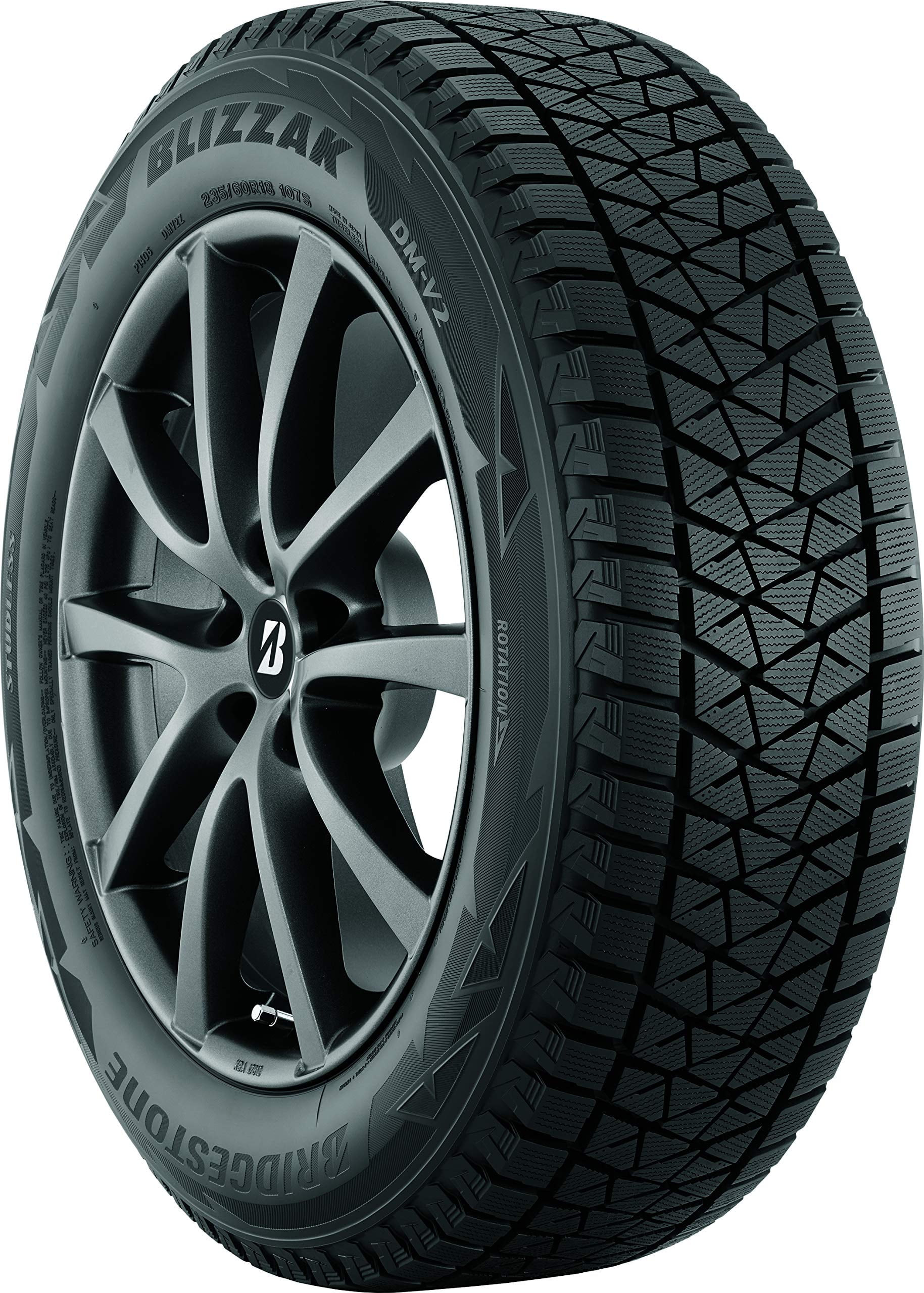 Bridgestone Blizzak DM-V2 235/75R15 109R XL Winter Tire for Light