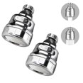 thumbnail image 1 of 2pc Arateur De Robinet, 360 Pivotant Robinet, Gorgeurs Arateur Robinet, Conomie D'eau Robinet Filtre Rgulateur Spray Tte Buse Pour Cuisine Salle, 1 of 5