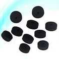 thumbnail image 4 of Shisuyan 10 Pcs 40mm Silencieux de Basses Rond Rond Feutre Cymbales Accessoires (Noir), 4 of 8