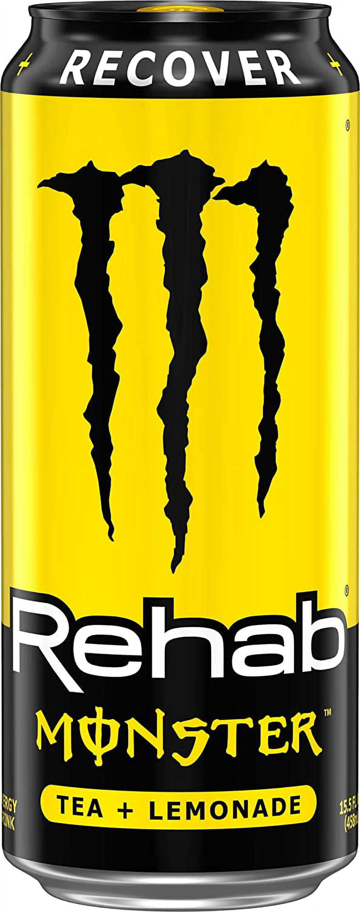Monster Rehab Variety Pack 15 ounce (Pack of 12) + Stinger Energy Chews (Assorted)