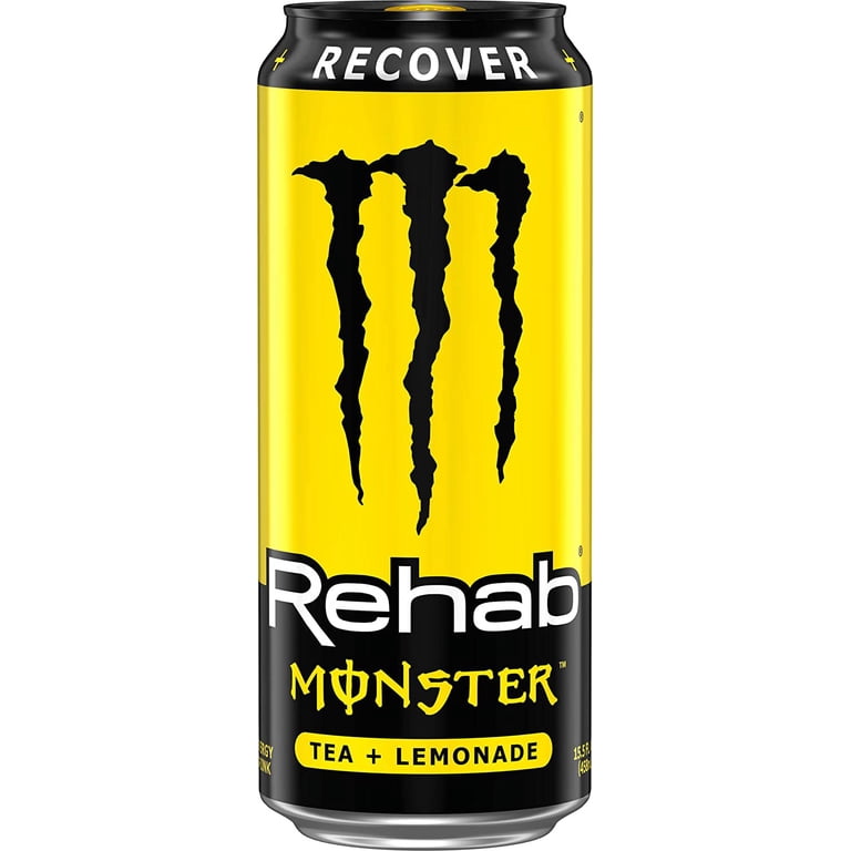 Monster Rehab Variety Pack 15 ounce (Pack of 12) + Stinger Energy