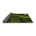 thumbnail image 2 of Ahgly Company Indoor Rectangle Oriental Green Modern Area Rugs, 2' x 4', 2 of 4