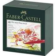 Faber-Castel Pitt Artist Brush Pens (48 Pack), Multicolor