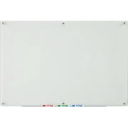 Audio-Visual Direct Frosted Glass Dry-Erase Board Set - 39 1/2 x 59 Inches - (Non-Magnetic)