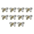 thumbnail image 3 of dianhelloya Nail Art Supplies 10Pcs Nail Rhinestones Multi-purpose Shiny Three-dimensional Decorative Anti-fall DIY Gift Number 2023 Bow-knot Sea Star Nail Art Jewelries for Women (E), 3 of 8