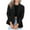 Black, variant on YYDGH Women's Casual Blazer Jackets Suit Long Sleeve Open Front With Button Pockets For Business Office Red S