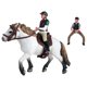 thumbnail image 5 of Figura de acción de caballo de PVC con jinete, modelo de simulación, colección educativa Estilo D, 5 of 9