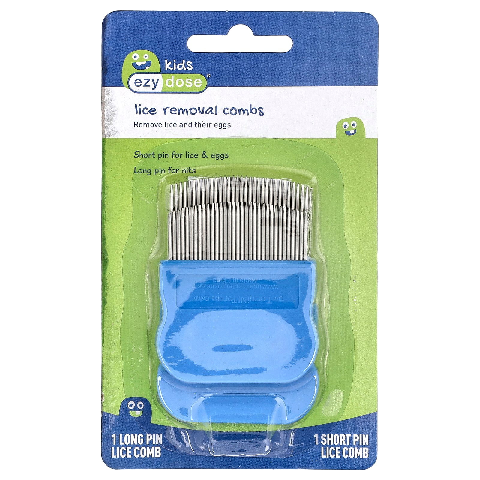 Ezy Dose Kids, Lice Removal Combs, 2 Count
