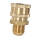 thumbnail image 1 of Conector adaptador para hidrolavadora de 3/8 de pulgada, conexión rápida, resistente para lavado de autos. femenino, 1 of 9