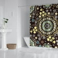 thumbnail image 3 of 72" x 84" Hotel Style Paisley Shower Curtain Elegant Chic Aesthetic Vintage Floral Machine Washable Bathroom Decor, 3 of 5